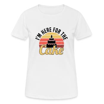 Wedding Wedding Party Wedding Cake - Women's Breathable T-Shirt - white - Front - AI Model Female 172 dark (172cm)