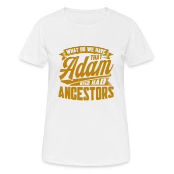 Jesus Bible Christian Religious Church Gift - Women's Breathable T-Shirt - white - Front - AI Model Female 172 dark (172cm)