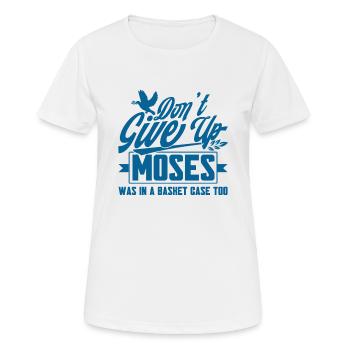 Jesus Bible Christian Religious Church Gift - Women's Breathable T-Shirt - white - Front - AI Model Female 172 dark (172cm)