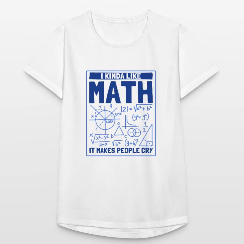 Math Mathematics Science Math Gift Women's Breathable T-Shirt