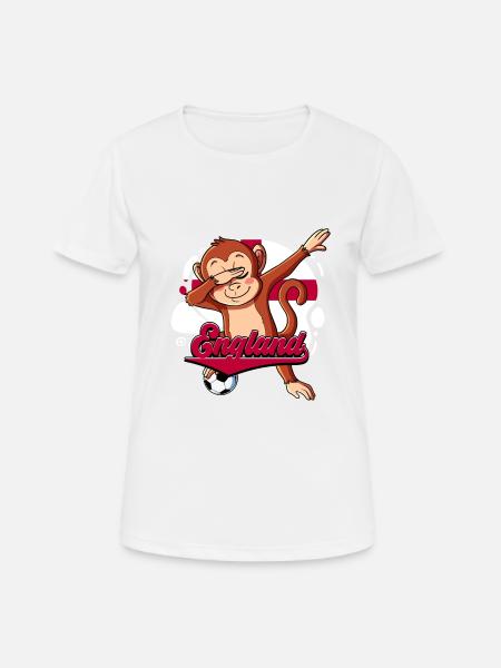 England Football - Women's Breathable T-Shirt - white