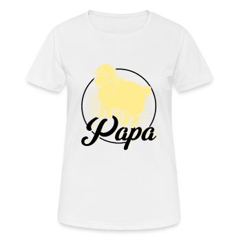 Élevage de moutons Élevage Élevage Mouton Cadeau - T-shirt respirant Femme - blanc - Devant - AI Model Female 172 dark (172cm)