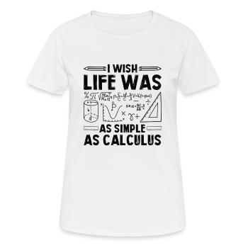 Mathelehrer Mathematische Formel Geometrie Lehrer - Frauen T-Shirt atmungsaktiv - Weiß - Vorne - AI Model Female 172 dark (172cm)