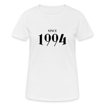 Funny Birthday Since 1994 - Women's Breathable T-Shirt - white - Front - AI Model Female 172 dark (172cm)