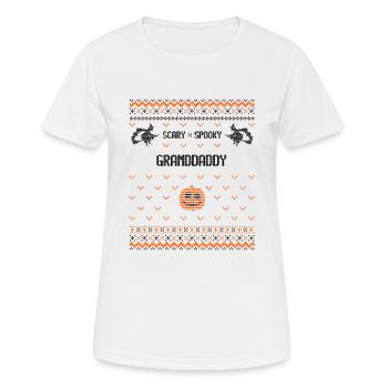 Gruseliger und gruseliger Großvater - Frauen T-Shirt atmungsaktiv - Weiß - Vorne - AI Model Female 172 dark (172cm)