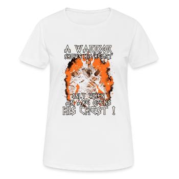 Ragnarok Der Untergang der Götter Wikinger - Frauen T-Shirt atmungsaktiv - Weiß - Vorne - AI Model Female 172 dark (172cm)