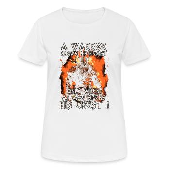 Berserk Rage Unstoppable Viking Rage. - Women's Breathable T-Shirt - white - Front - AI Model Female 172 dark (172cm)