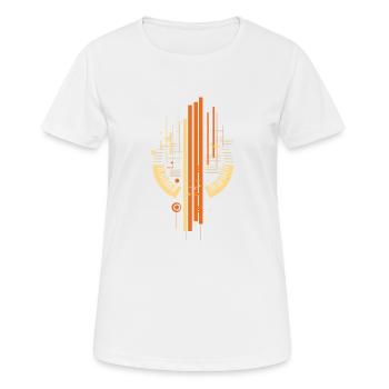 Piao Digital Dreams - Women's Breathable T-Shirt - white - Front - AI Model Female 172 dark (172cm)