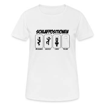 Kellner Geschenk Schichtarbeiter Kellner - Frauen T-Shirt atmungsaktiv - Weiß - Vorne - AI Model Female 172 dark (172cm)