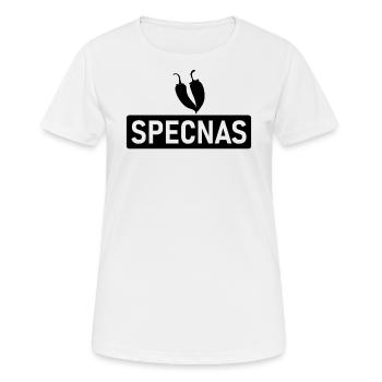 Specnas - Special Unit for Speca - Women's Breathable T-Shirt - white - Front - AI Model Female 172 dark (172cm)