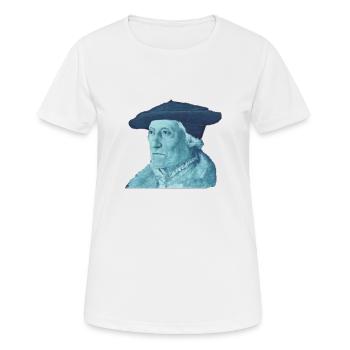 100 Deutsche Mark (Grandpa Edition) - T-shirt respirant Femme - blanc - Devant - AI Model Female 172 dark (172cm)