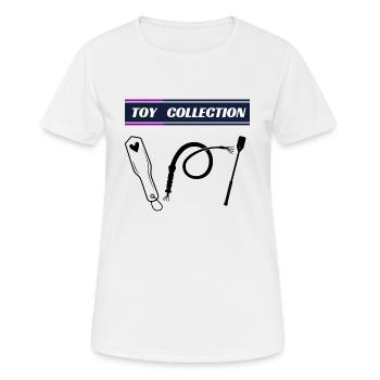 1000014291 - T-shirt respirant Femme - blanc - Devant - AI Model Female 172 dark (172cm)