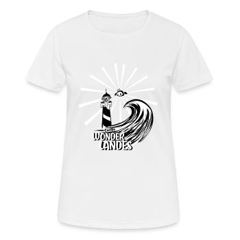 Contis Wonderlandes - Women's Breathable T-Shirt - white - Front - AI Model Female 172 dark (172cm)
