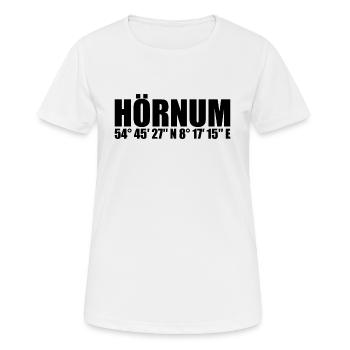 Hörnum coordinates - Women's Breathable T-Shirt - white - Front - AI Model Female 172 dark (172cm)
