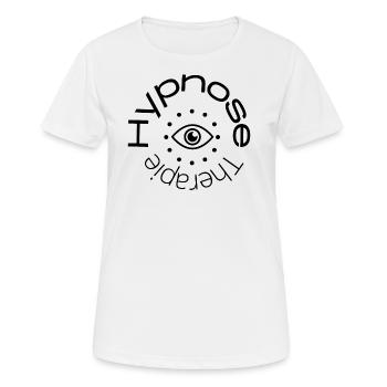 Hypnose Hypnosis - Frauen T-Shirt atmungsaktiv - Weiß - Vorne - AI Model Female 172 dark (172cm)