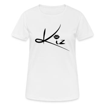 Kizomba Urban Kiz Semba Afro SBK Musik dance Ragga - Frauen T-Shirt atmungsaktiv - Weiß - Vorne - AI Model Female 172 dark (172cm)