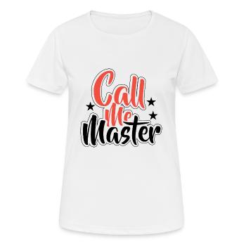 Diplôme de Master Diplôme Université - T-shirt respirant Femme - blanc - Devant - AI Model Female 172 dark (172cm)