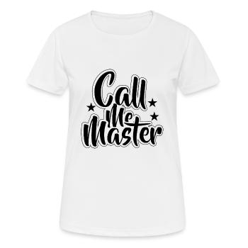 Diplôme de Master Diplôme Université - T-shirt respirant Femme - blanc - Devant - AI Model Female 172 dark (172cm)