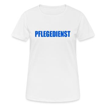 Nursing - Women's Breathable T-Shirt - white - Front - AI Model Female 172 dark (172cm)