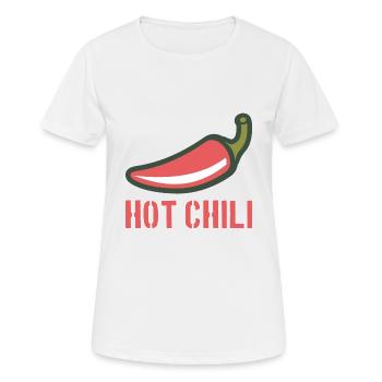 Chili Hot Chili - T-shirt respirant Femme - blanc - Devant - AI Model Female 172 dark (172cm)
