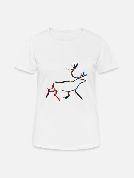 Rein - Frauen T-Shirt atmungsaktiv - Weiß
