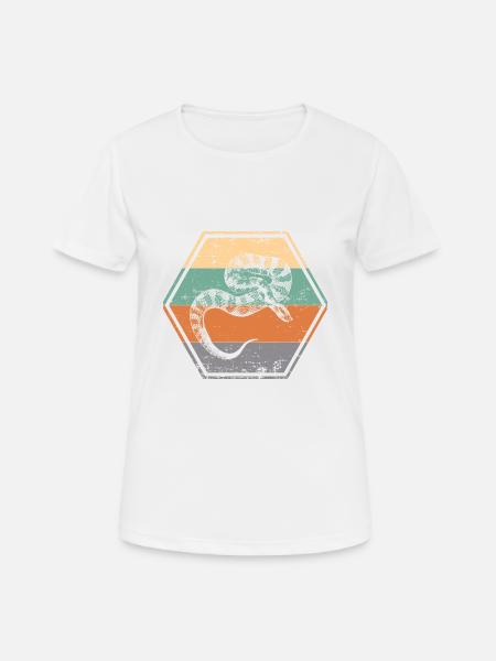 Snake - Women's Breathable T-Shirt - white