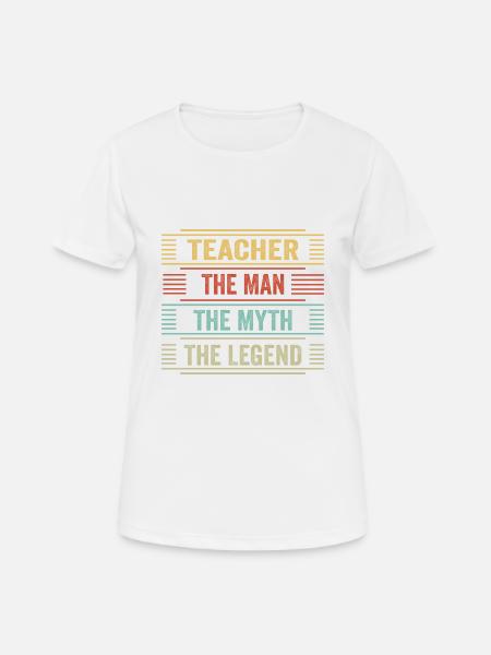 Formation des enseignants - T-shirt respirant Femme - blanc