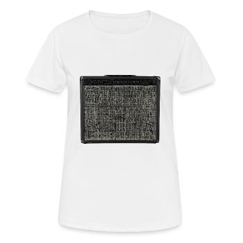 Amp - Women's Breathable T-Shirt - white - Front - AI Model Female 172 dark (172cm)