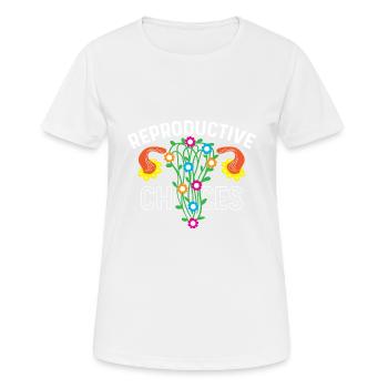 Fortpflanzungsentscheidungen Ob Gyn Gift - Frauen T-Shirt atmungsaktiv - Weiß - Vorne - AI Model Female 172 dark (172cm)