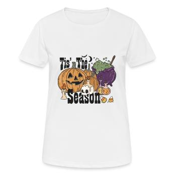 Horror Magic Magic Halloween T-Shirt Cadeau - T-shirt respirant Femme - blanc - Devant - AI Model Female 172 dark (172cm)