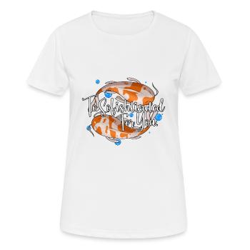 To Sofishticated for You - Frauen T-Shirt atmungsaktiv - Weiß - Vorne - AI Model Female 172 dark (172cm)
