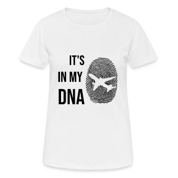 Pilot Aircraft Aviation Aviation Cadeau - T-shirt respirant Femme - blanc - Devant - AI Model Female 172 dark (172cm)