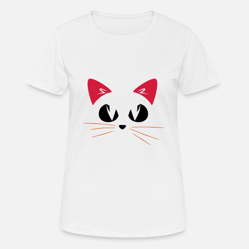 LAUGH 1 - Women's Breathable T-Shirt - white