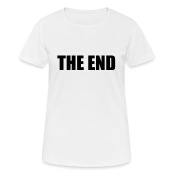 The end - Women's Breathable T-Shirt - white - Front - AI Model Female 172 dark (172cm)