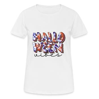 Horror Magic Magic Halloween T-Shirt Cadeau - T-shirt respirant Femme - blanc - Devant - AI Model Female 172 dark (172cm)