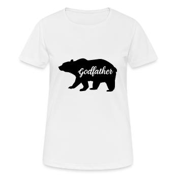 Pate 01 - Frauen T-Shirt atmungsaktiv - Weiß - Vorne - AI Model Female 172 dark (172cm)