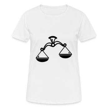 Balance - T-shirt respirant Femme - blanc - Devant - AI Model Female 172 dark (172cm)