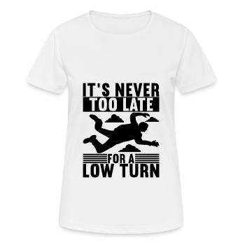 Fallschirm Fallschirmspringer - Frauen T-Shirt atmungsaktiv - Weiß - Vorne - AI Model Female 172 dark (172cm)