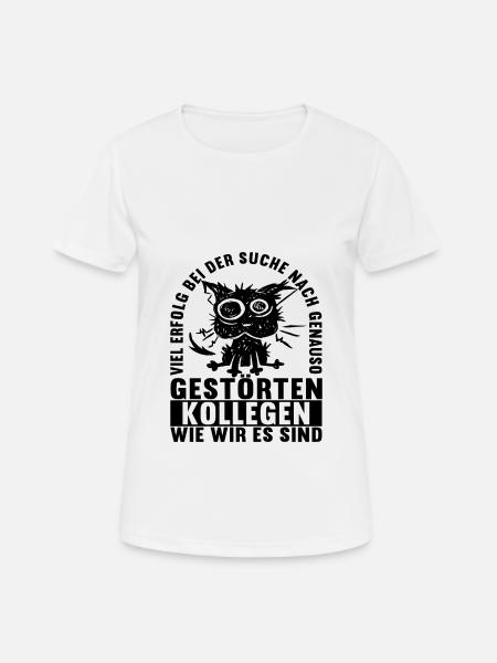 Abschiedsgeschenk Kollege Jobwechsel - Frauen T-Shirt atmungsaktiv - Weiß