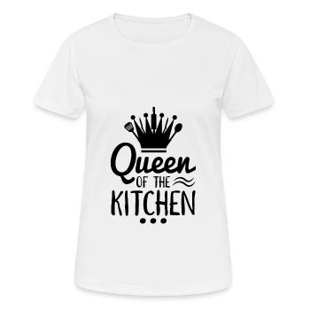 Chef Chef Chef Culinary Art - Women's Breathable T-Shirt - white - Front - AI Model Female 172 dark (172cm)