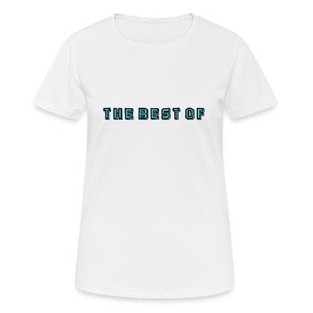 MERCI. MAÎTRESSE. MAÎTRE. MERCI MAÎTRESSE. MAITRE - T-shirt respirant Femme - blanc - Devant - AI Model Female 172 dark (172cm)