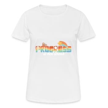 Les progrès des enseignants accélérés paraprofessionnels ne sont pas - T-shirt respirant Femme - blanc - Devant - AI Model Female 172 dark (172cm)