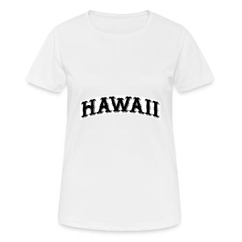 Hawaii - Women's Breathable T-Shirt - white - Front - AI Model Female 172 dark (172cm)