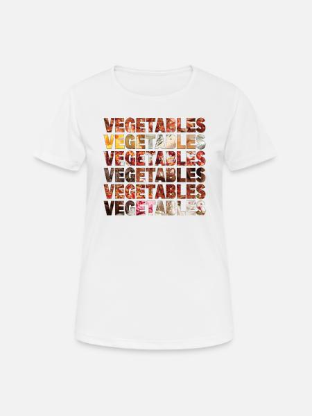 Vegetables - Women's Breathable T-Shirt - white