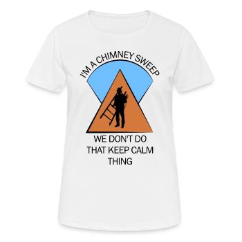Ramoneur Ramoneur Ramoneur - T-shirt respirant Femme - blanc - Devant - AI Model Female 172 dark (172cm)