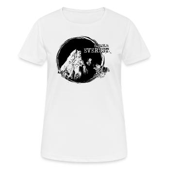 Everest - Women's Breathable T-Shirt - white - Front - AI Model Female 172 dark (172cm)