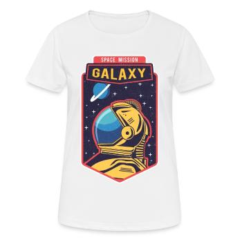 Space Galaxy Graphique - T-shirt respirant Femme - blanc - Devant - AI Model Female 172 dark (172cm)