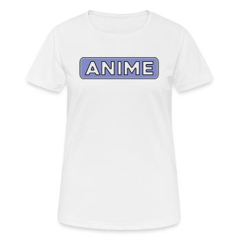 Anime Skateboard Otaku Car Slap - T-shirt respirant Femme - blanc - Devant - AI Model Female 172 dark (172cm)
