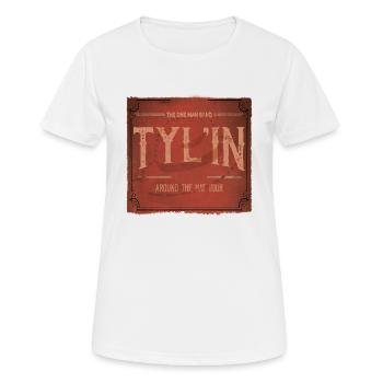 ATH tour Tyl'in - T-shirt respirant Femme - blanc - Devant - AI Model Female 172 dark (172cm)