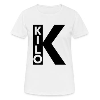 OTAN K - T-shirt respirant Femme - blanc - Devant - AI Model Female 172 dark (172cm)